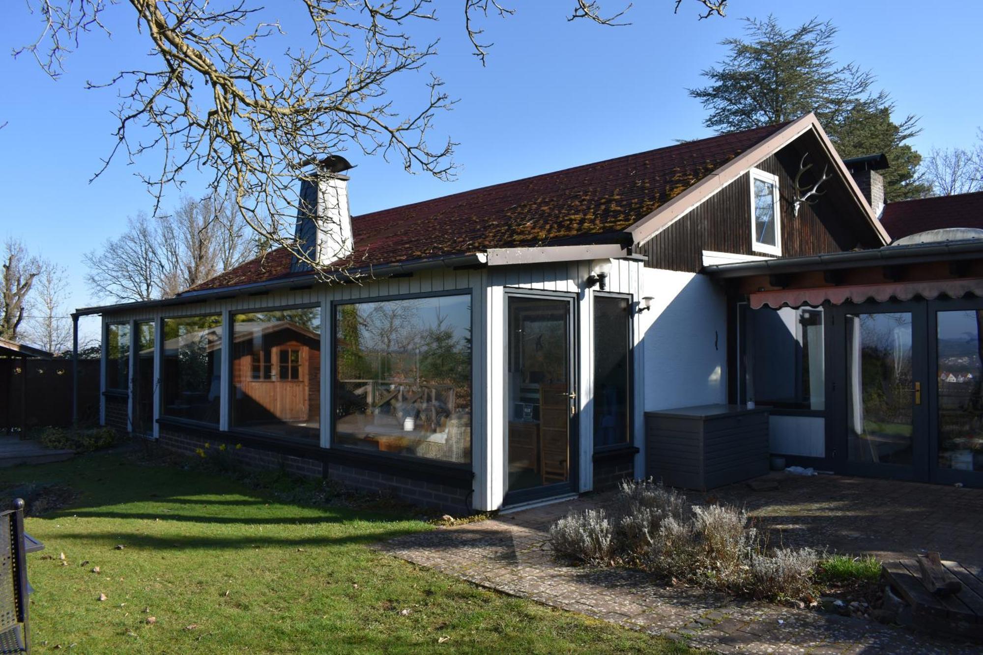 Ferienhaus Bella Vista Edersee Vöhl Esterno foto